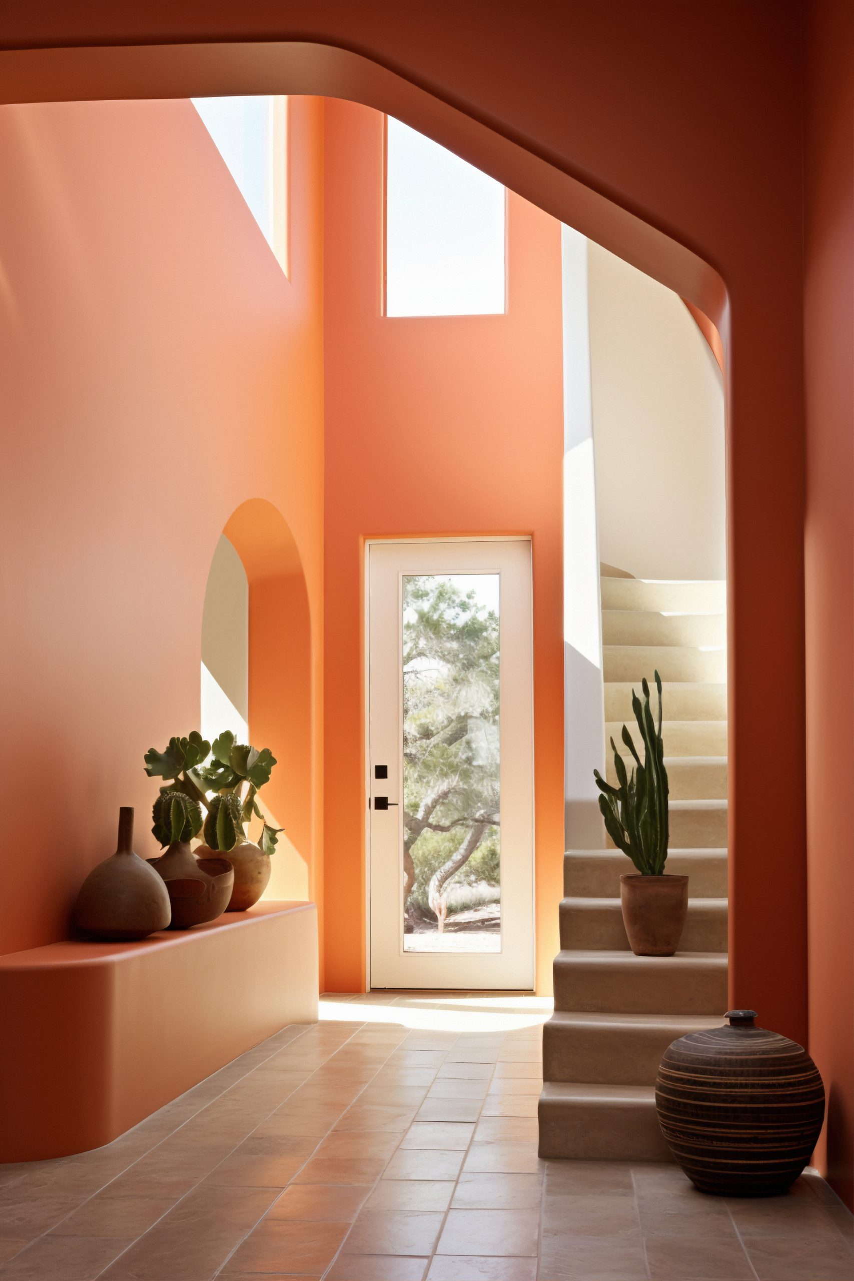 Un appartement dans un style marocain