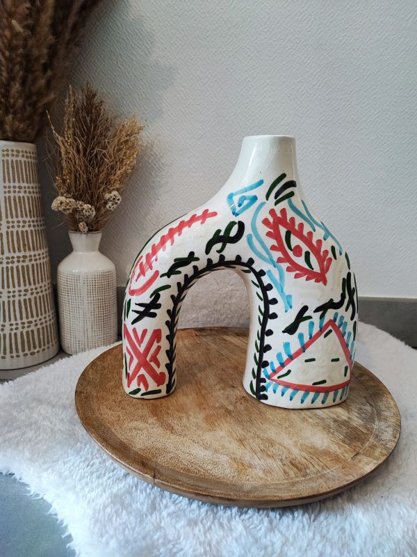Bougeoir EYE blanc – Image 3