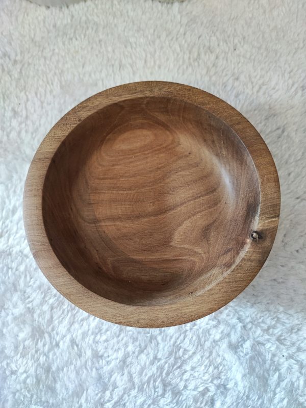 Bol DONA en bois de noyer – Image 3