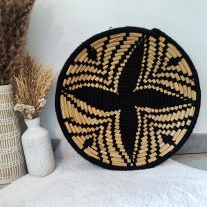 panier mural fleur