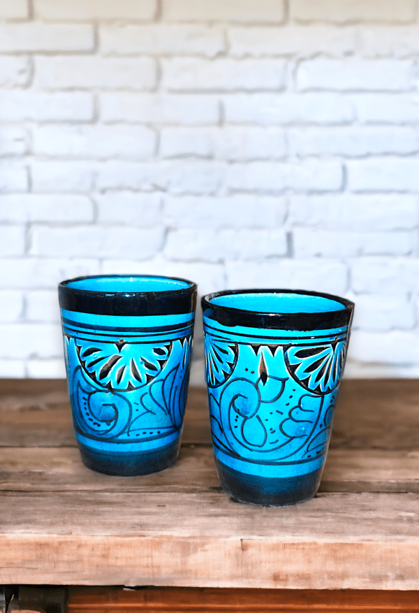 Set 2 verres OURIA bleu